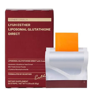 ESTHER FORMULA Liposomal Glutathione Direct Strips (30 ct)