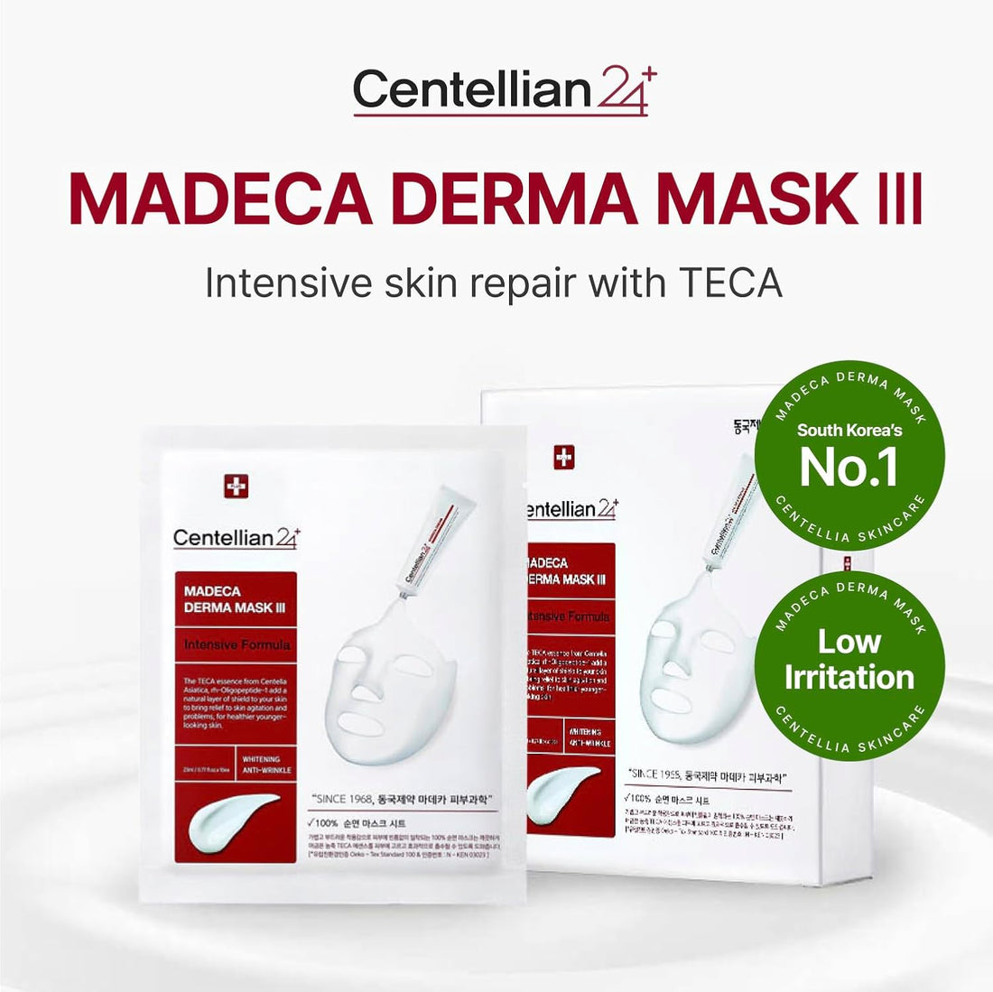 Centellian24 (RENEW) (10EA) Madeca Derma Mask (25ml)