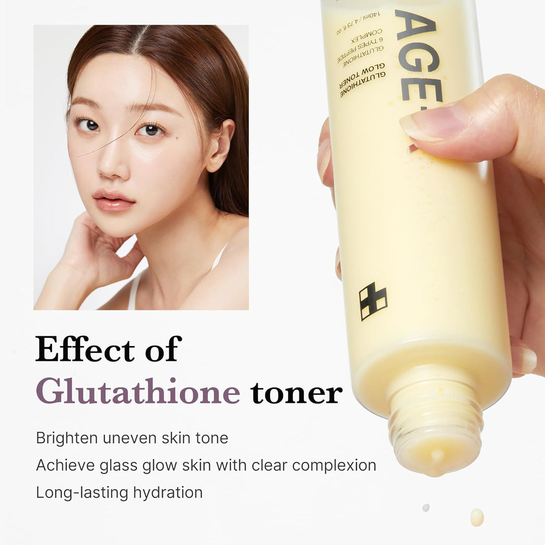 Medicube - Age-R Glutathione Glow  Toner 140ml