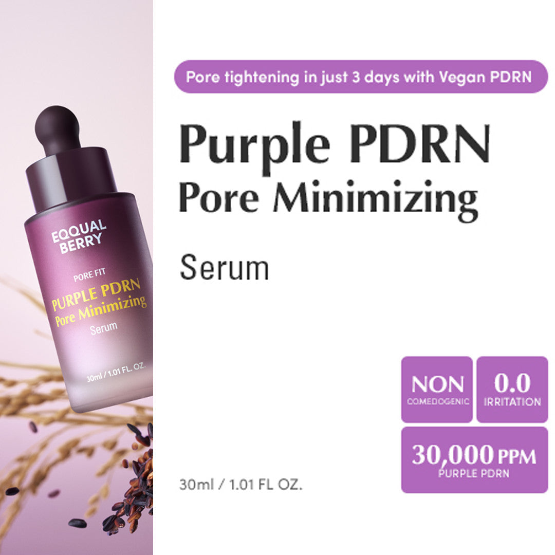 Eqqualberry - Purple PDRN Pore Minimizing Serum 30ml