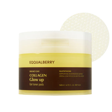 Eqqualberry Collagen Glow Up Gel Pads (60 pads / 140 ml)
