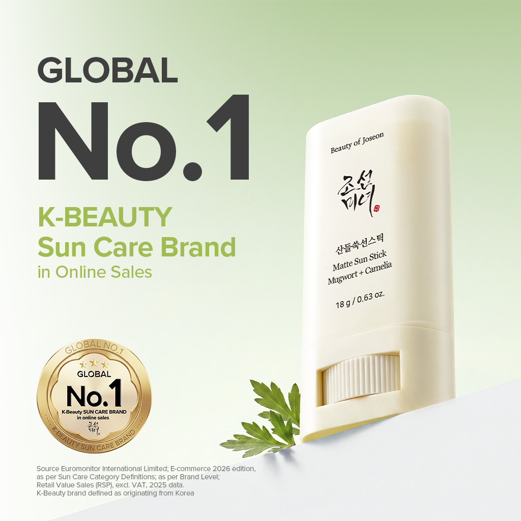 Beauty of Joseon Matte Sun Stick: Mugwort + Camelia SPF50+ PA++++ 18g