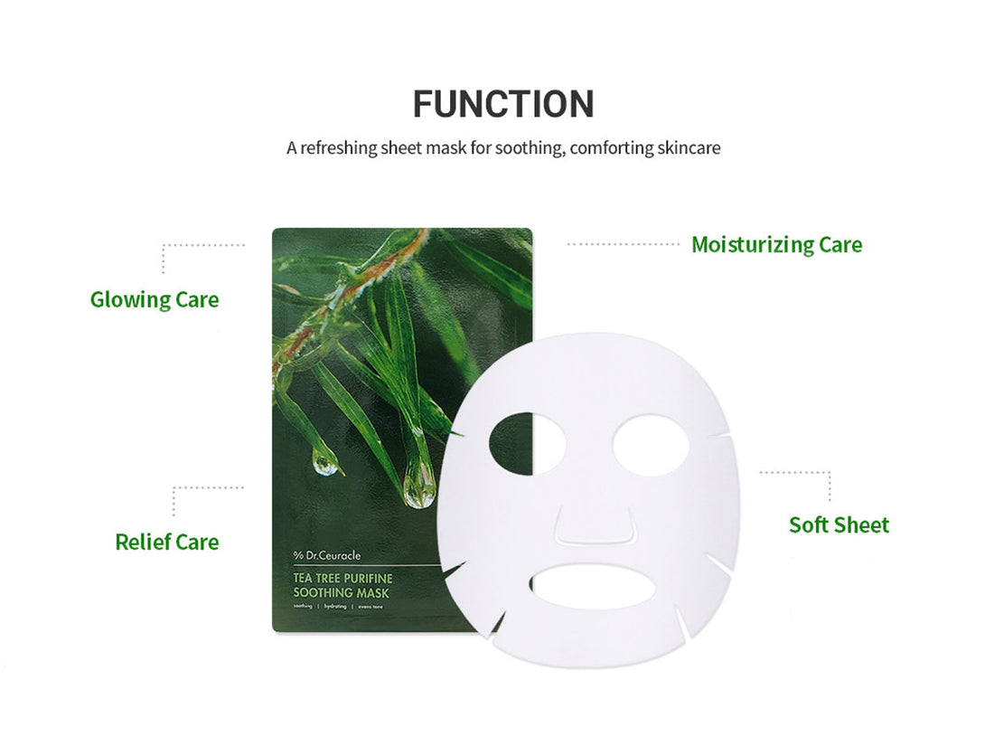 Dr. Ceuracle - Tea Tree Purifine Soothing Mask 23ml