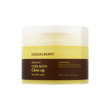 Eqqualberry Collagen Glow Up Gel Pads (60 pads / 140 ml)