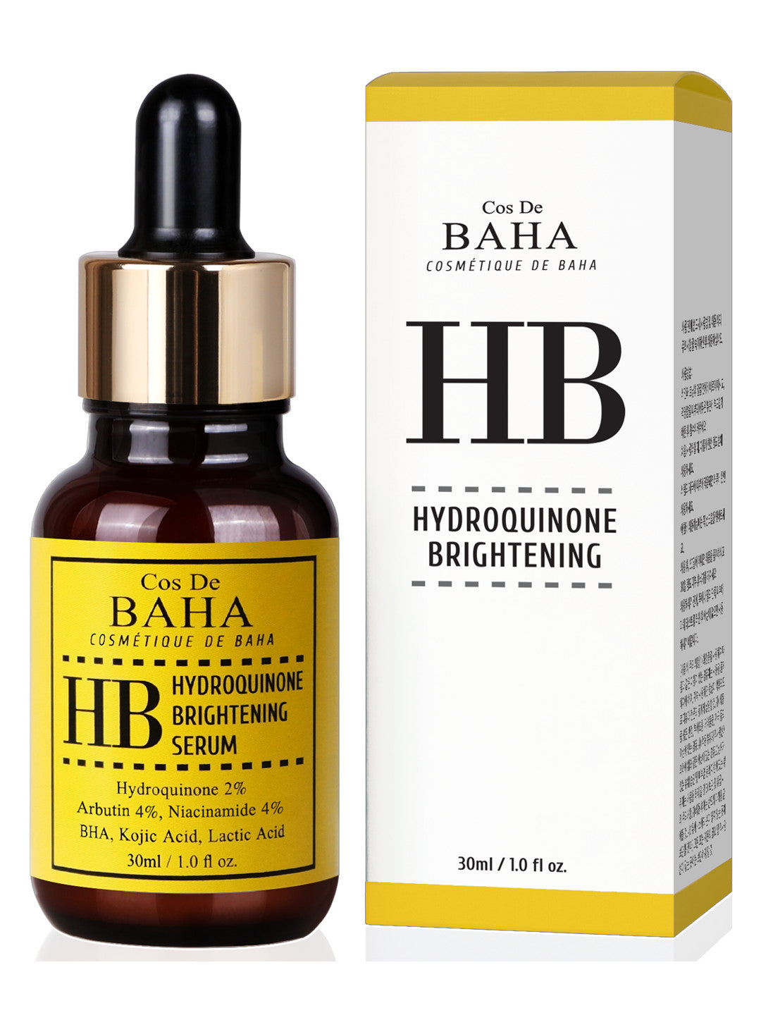 Cos De Baha Hydroquinone 2% Serum 30ml