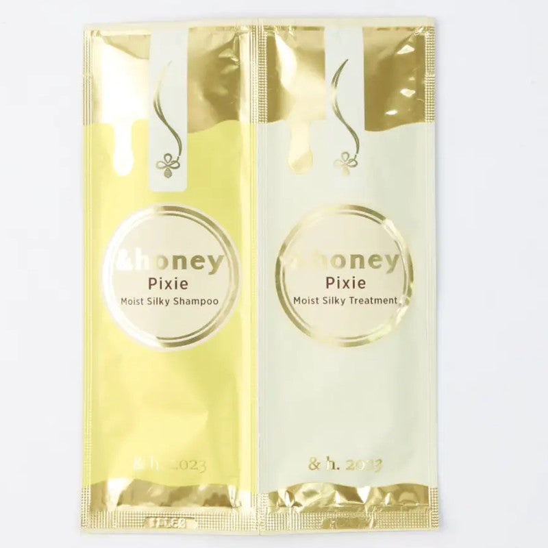 &honey - Pixie Moist Silky Shampoo & Treatment Trial Pack 10ml/10g