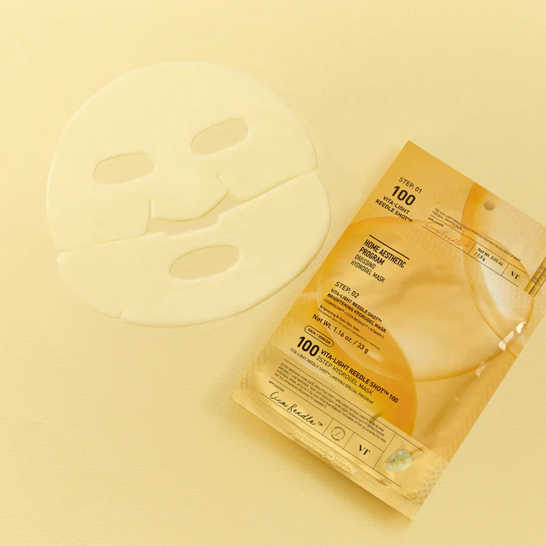 VT Cosmetics - Vita Light Reedle shot 2 Step Hydrogel Mask 33g