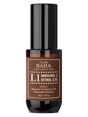 Cos de baha - Bakuchiol & Retinol 0.15 30ml L1 serum