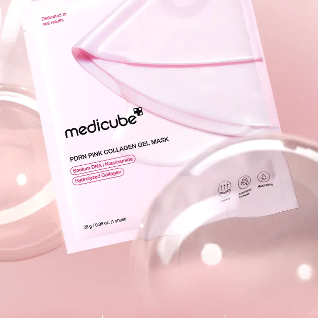 Medicube PDRN Pink Collagen Gel Mask 28g 1ea