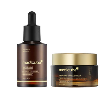Medicube Glutathione Glow Serum 30g+ Medicube - Deep Vita C Capsule Cream 55g