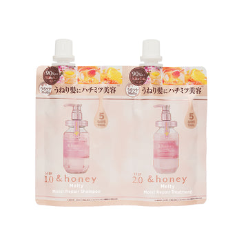&honey Melting Moist Repair Shampoo & Treatment 5 Days Trial Pack 40ml/40g