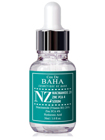 Cos De Baha - (NZ) Serum Niacinamide 20% Zinc PCA 4% 30ml