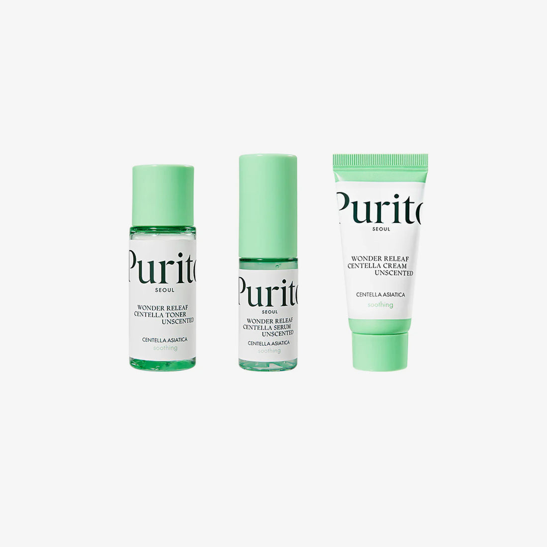 PURITO Wonder Releaf Centella Mini Kit Unscented