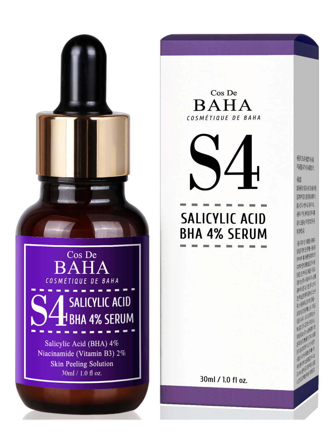 Cos De BAHA Salicylic Acid BHA S4% Serum