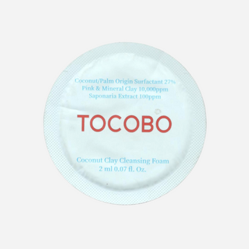 TOCOBO Coconut Clay Cleansing Foam 2ml