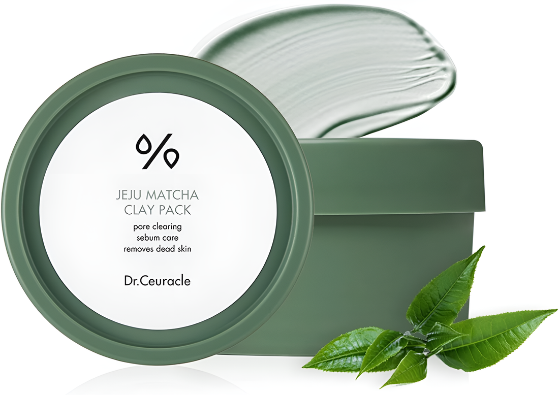 Dr. Ceuracle - Jeju Matcha Clay Pack 115g + Dr. Ceuracle Tea Tree Purifine Soothing Mask 23ml