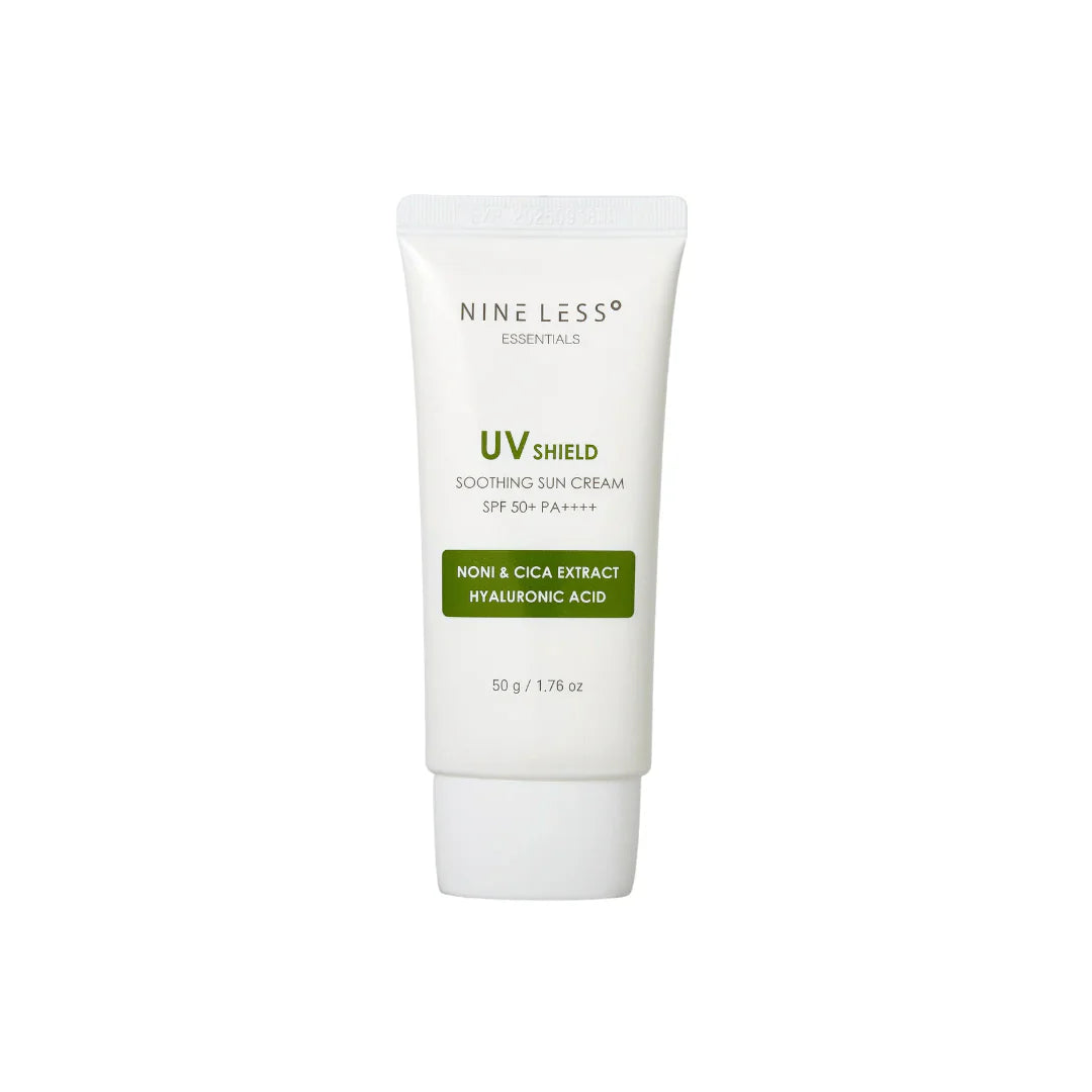 NINE LESS Essentials UV Shield Soothing Sun Cream SPF 50+ PA++++ 50g