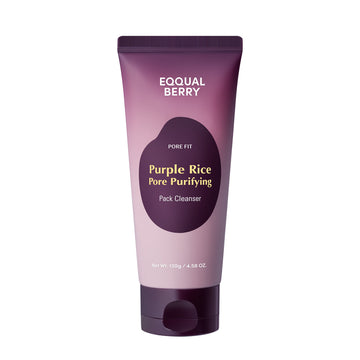Eqqualberry – Purple Rice Pore Purifying Pack Cleanser (130g)
