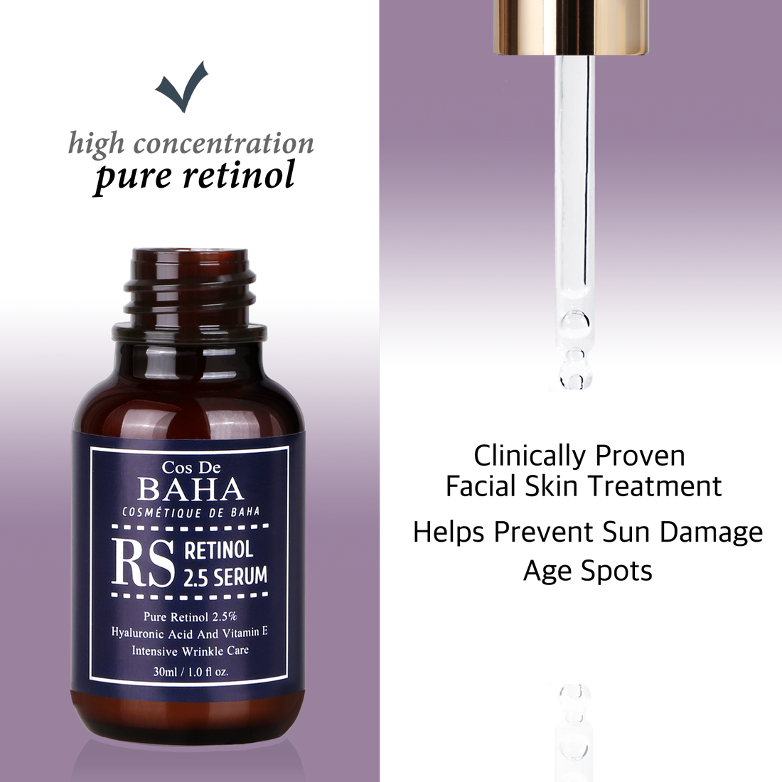 Cos De BAHA- RS Retinol 2.5 serum 30 ml
