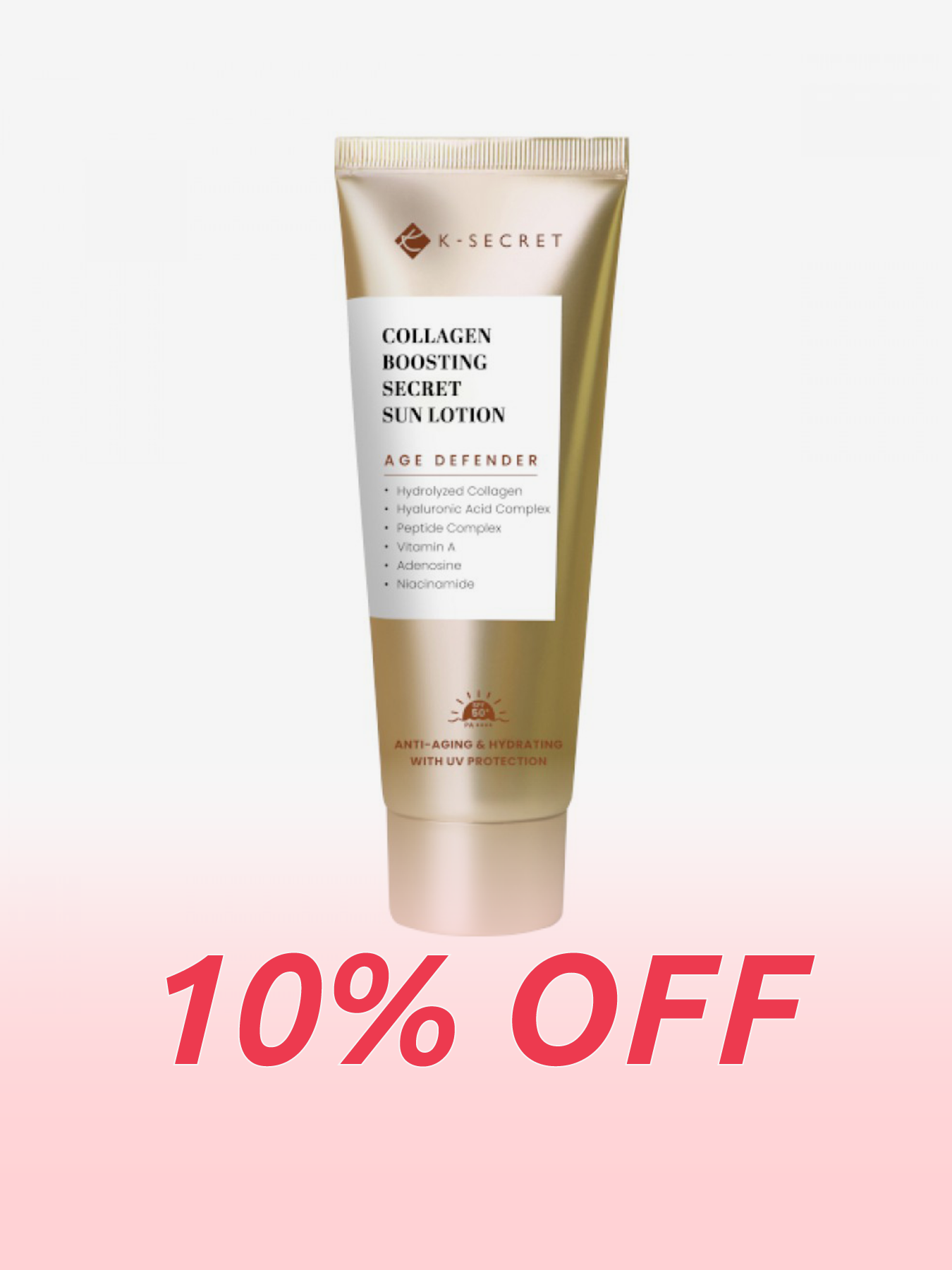 10% off on K Secret products